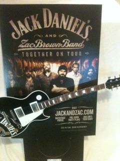  Super RARE Display Piece Jack Daniels Daniels Poster Sign ZBB
