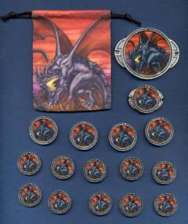Dragon Life Counter Token Deluxe Game Pack MTG