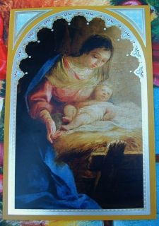  Art Mary Baby Jesus Nativity Dayspring Psalms Christmas Cards