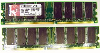  KVR400X64C3AK2 1g DDR Dual Channel PC3200 Server Memory