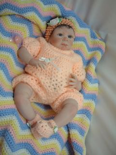 ADORABLE REBORN BABY GIRL DOLL DENISE PRATTS IRELYN MUST SEE 