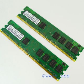 SAMSUNG 2 GB 2 X1GB PC2 6400 DDR800 240Pin DIMM Desktop Memory