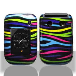New Blackberry 9670 Style Color Zebra Snap on Faceplates 