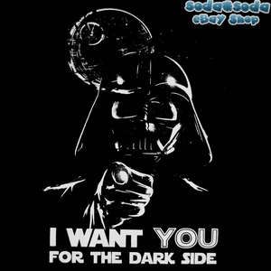 Funny Dark Side Army Darth Vader T Shirt Star Wars L
