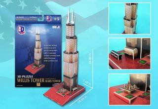 Daron Worldwide Trading CF083H Daron CF083H  Tower 3D Puzzle