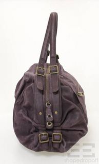 Derek Lam Purple Suede Shoulder Bag