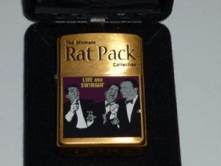 Zippo Lighter Rat Pack Sinatra Sammy Davis Dean Martin