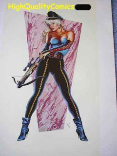 Marla Duncan Print s ND Signed by Dave Stevens Marla