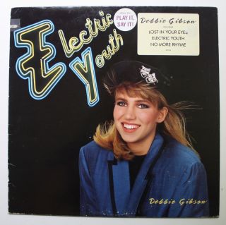  Debbie Gibson Atlantic DJ Late Vinyl LP 1989