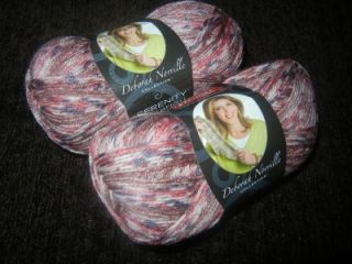 Premier Deborah Norville Serenity Sock Yarn 2 Skeins Purple Spice