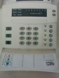 GE Security NX 1308E 8 Zone LED Keypad w Door Traditional Design