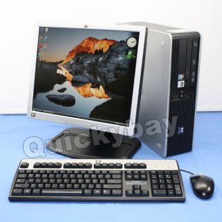 HP DC5750 Desktop Computer Dual Core/ Windows 7/ 2GB/ 500GB + 17 LCD