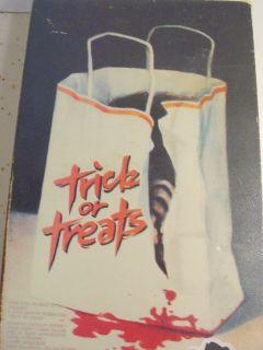 Trick or Treats 1982 David Carradine Carrie Snodgrass Peter Jason OOP