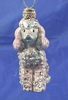 Jay Strongwater Poodle Ornament NIB No.11652492