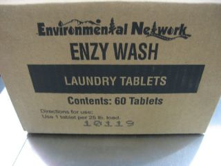  Network EnzyWash Enzyme Laundry Detergent Tablets Green