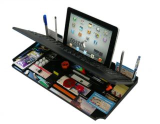  Keyboard   6 Products in 1   iPad, iPhone, Desktop, Organizer, & more
