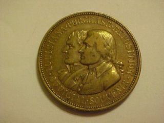 1904 ST. LOUIS LOUISIANA PURCHASE EXPOSITION SO CALLED DOLLAR MEDAL