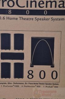 Definitive Technology ProCinema 800 Speaker System Rtl $1,199