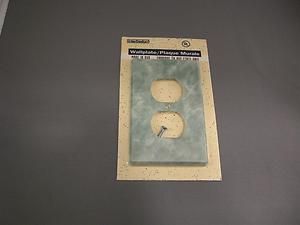 Electrical Outlet Cover Plate Wallplate Jade Color New