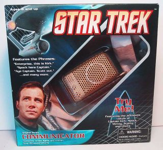 classic star trek communicator by diamond select toys