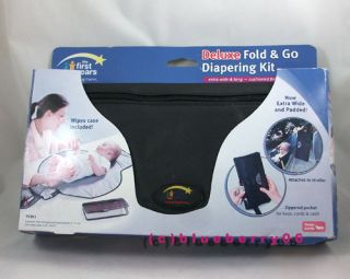 First Years Deluxe Fold Go Diapering Kit Changing Pad