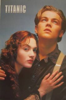 Titanic Movie Poster Leonardo DiCaprio Kate Winslet