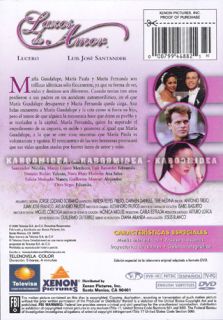 Lazos de Amor Telenovela DVD Novela Novelas Lucero