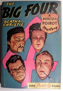 Big Four Christie Avon No 3 Mystery Fiction Paperback