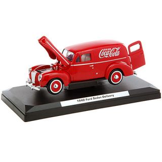  Cola Red Delivery Van Diecast Model Truck 1 24 Scale Die Cast