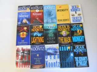 Lot of 42 Dean Koontz Suspense Thriller Horror Paperback Books
