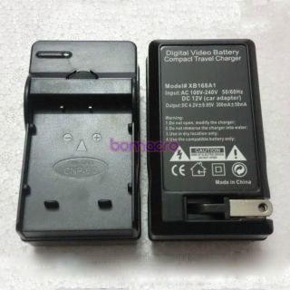 Digital Battery Charger Set+car charger for CASIO CNP 60 NP60