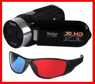  Screen HD Digital Camcorder with 3D Glasses 681066355527