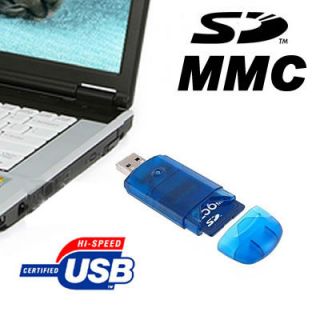  Speed SD SDHC MMC Digital Memory Card Reader 1GB 2GB 4GB 8GB 16GB New