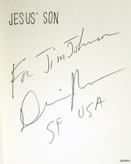  Son Signed Association Copy Denis Johnson 1st 1st First Edition