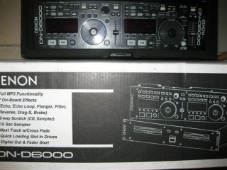 Denon DN D6000 Dual Pro CD  Player