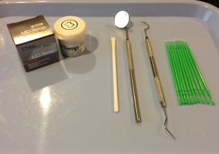 Dental Broken Tooth Filling Loose Crown Cap Cavity Repair Kit for
