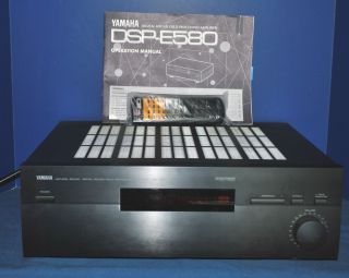 Yamaha Digital Sound Field Processing Amplifier DSP E580