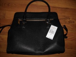 Michael Kors $398 Handbag Purseastrid Large Black Satchel Nice
