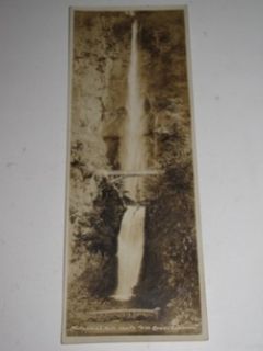 Antique Multnomah Falls Photograph Cross Dimmitt