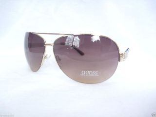  202 GLD 34 Gold Tortoise Aviator Women Shades Sunglasses New