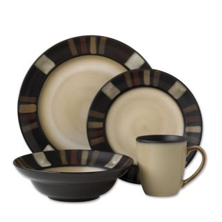  everyday tahoe dinnerware set 16 pc tahoe stoneware dinnerware