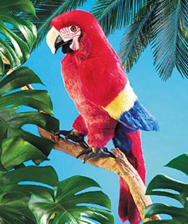 New Scarlet Macaw Puppets Folkmanis 2362