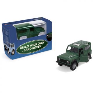 Land Rover Defender Build Your Own 1 36 Scale Model Kit Green