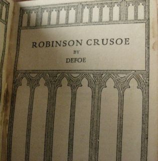 Book Robinson Crusoe 1923 Defoe J H  Publishers
