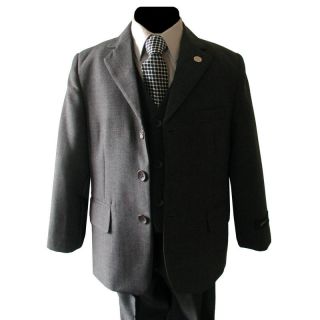 Brand New Design Boy Gray Formal Quality Suit Size 14