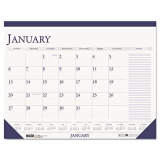  House of Doolittle Monthly Desk Pad Calendar w Large Notes 2013