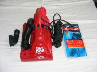 Royal Dirt Devil Ultra Handheld Vacuum MODEL08230C 120 Volt 4 Amps