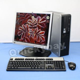 HP DC5750 Desktop Computer Dual Core/ Windows 7/ 4GB/ 80GB + 17 LCD