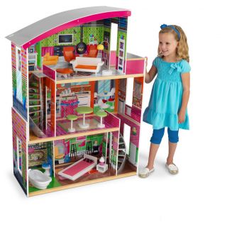 New KidKraft Designer Play Dollhouse Toy Fits Barbie Dolls New