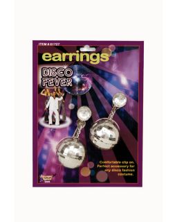 Our Disco Ball Earrings are a terrific way to accessorize your 70s
